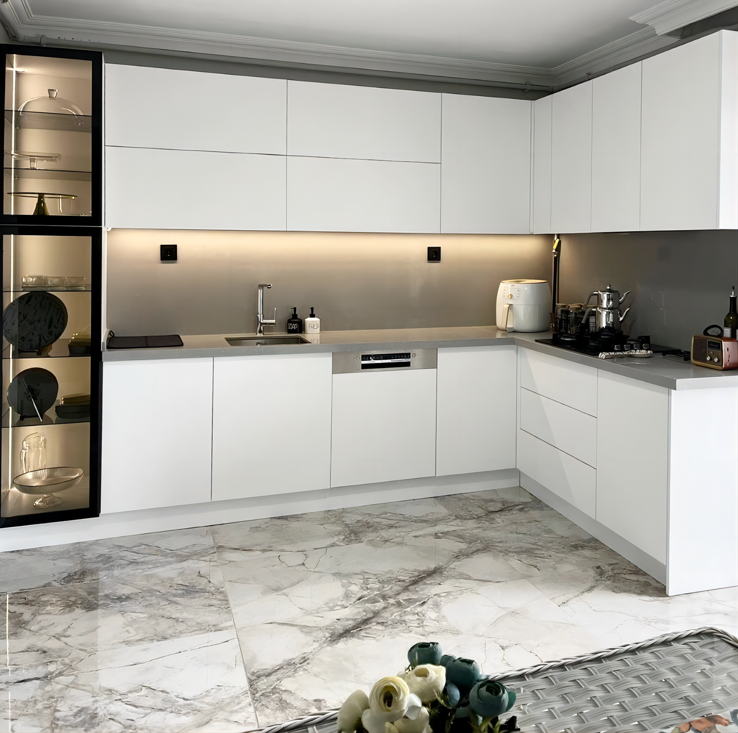 Custom White Modern Kitchen Cupboards,Contemporary White Cabinetry Designs Modern Kitchen Cabinets for Every Home