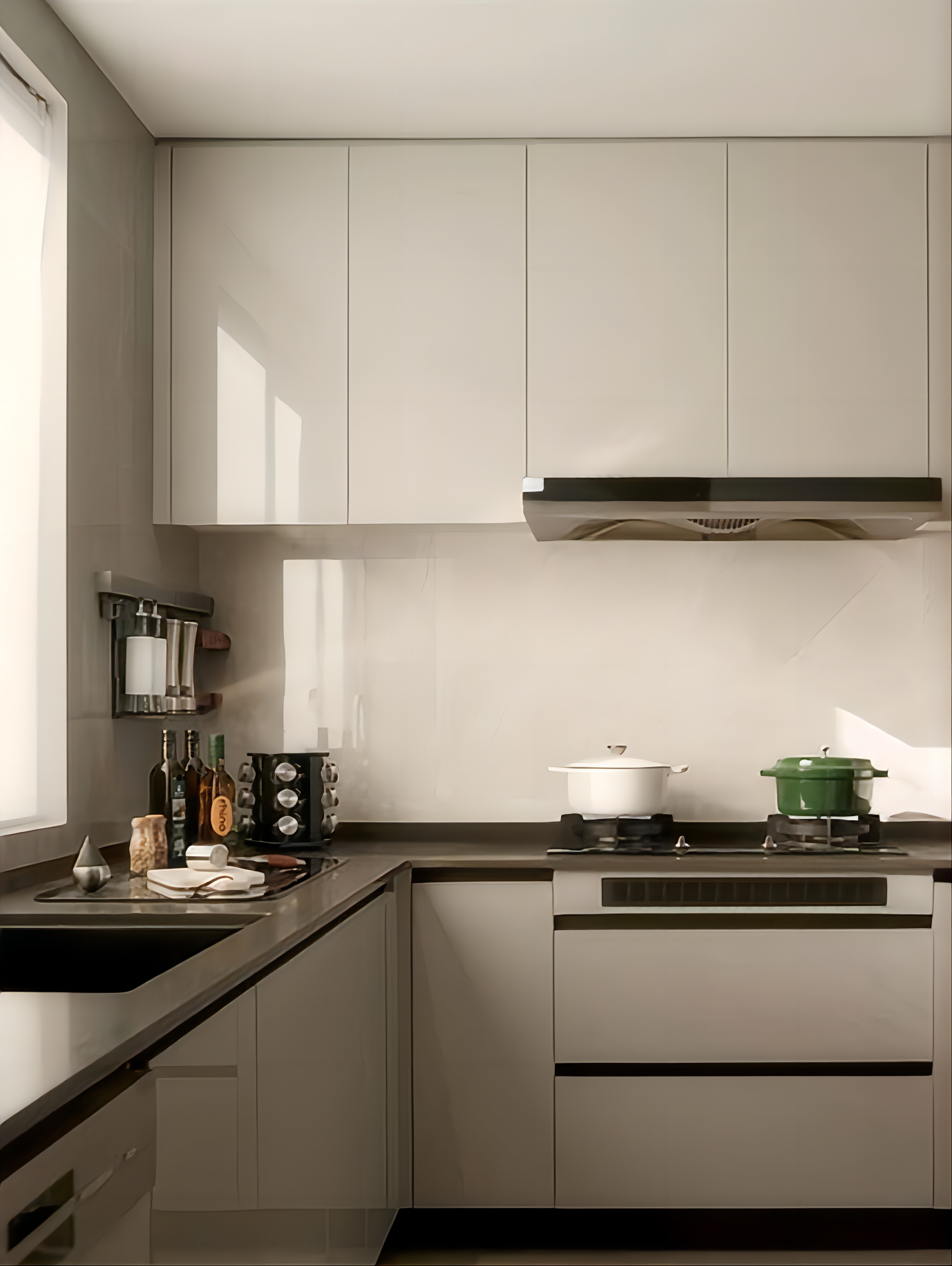 Custom White Modern Kitchen Cupboards,Contemporary White Cabinetry Designs Modern Kitchen Cabinets for Every Home